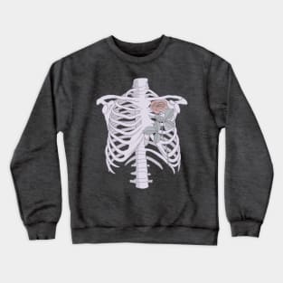 Floral Rib Cage Crewneck Sweatshirt